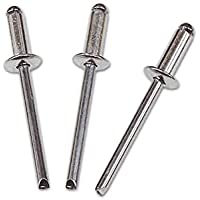 Remaches de aluminio con velcro – Paquete de 200 unidades – 3 x 11 mm